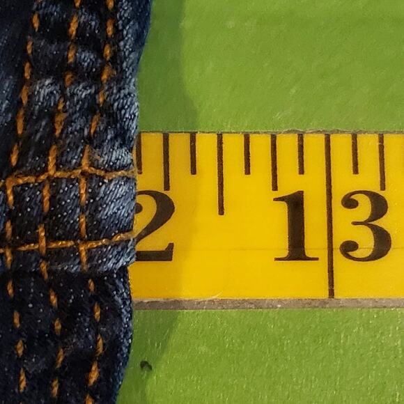 Origin Od68 Delta 68 Straight Leg Stretch Jeans Mens Size 40X30 Blue Dark Wash - Picture 13 of 14